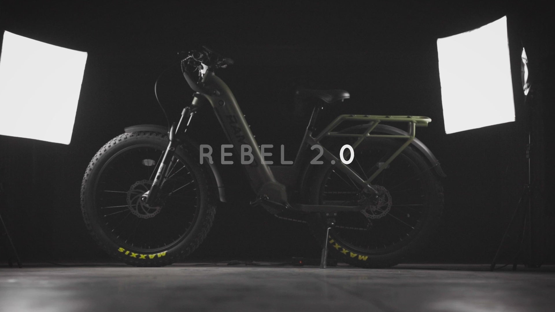 Rambo Rebel 2.0 Single Speed - Whisper-Quiet Mid-Drive E-Bike for Hunting & Trails