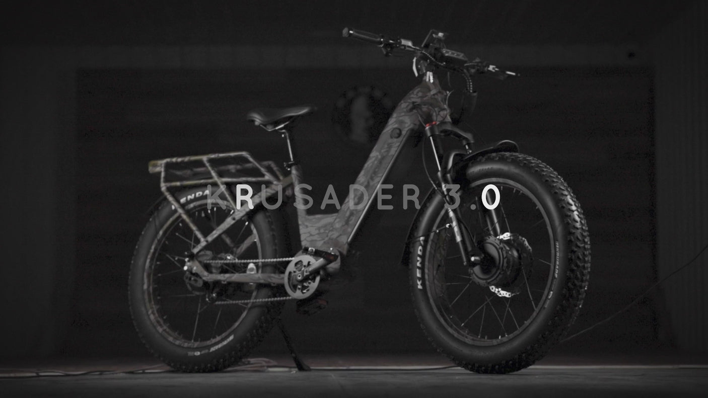 Rambo Krusader 3.0 All-Wheel Drive 500W Electric Bike