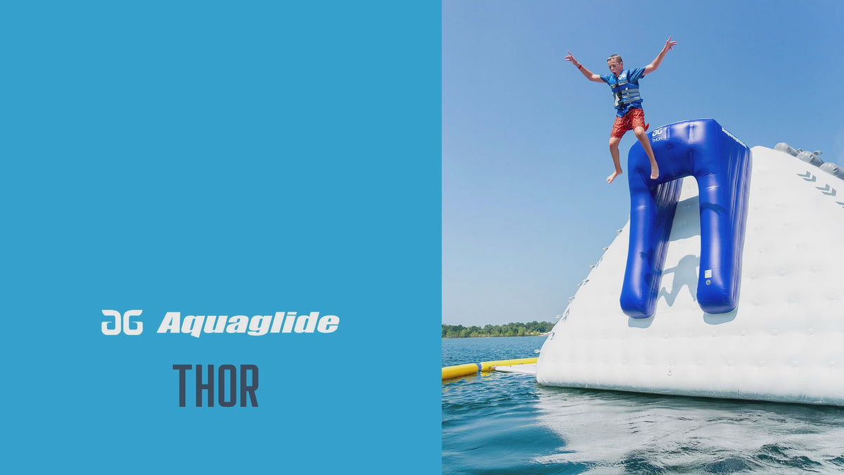 Aquaglide Thor Inflatable Aquapark Jump Station