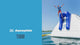 Aquaglide Thor Inflatable Aquapark Jump Station