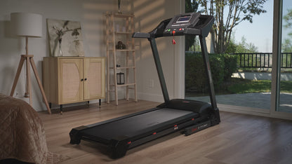 Sunny Health & Fitness Premium Smart Treadmill with Auto Incline