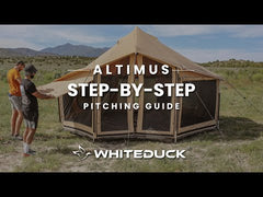 WhiteDuck Outdoors 18' Altimus Bell Tent | 4-Season Luxury Camping Tent