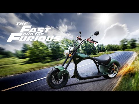 SoverSky M5 Lithium Chopper Fat Tire Scooter - 2000W Powerhouse for Urban & Off-Road