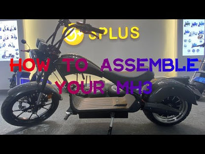 SoverSky MH3 60 V/40 Ah 4000 W Electric Scooter — Max Speed 45 MPH