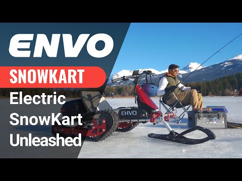 ENVO Electric SnowKart — Quiet, Powerful, All-Terrain Winter Go-Kart