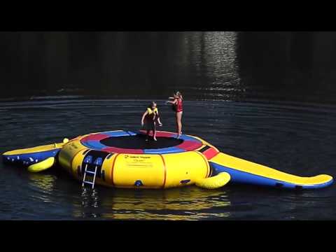 Island Hopper 13' Gator Monster Water Bouncer Water Park