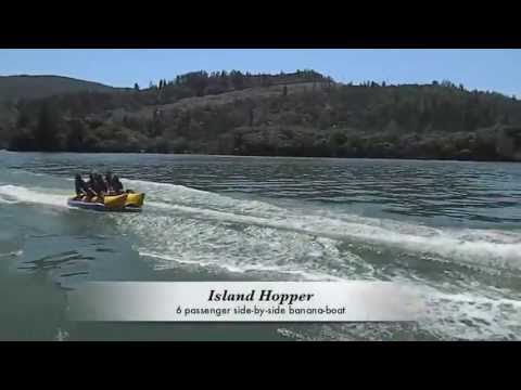 Island Hopper 6 Person Elite Class Side-by-Side Banana Boat Towable Tube