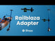 Bixpy RailBlaza® Universal Hexx Adapter