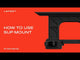 LEFEET P1  / P1 XR SUP Mount