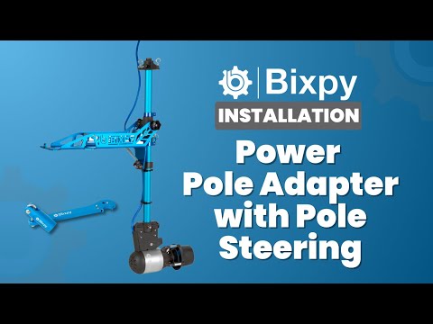 ISLE/Bixpy K‑1 Outboard Kit – Power Pole Adapter + Steering Bundle