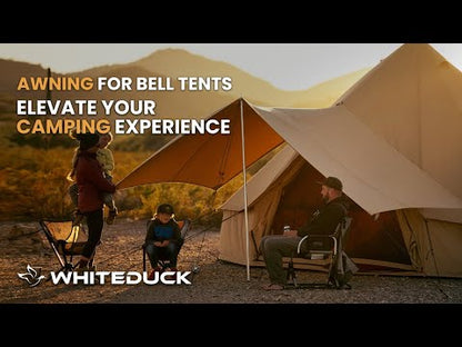 WhiteDuck Outdoors Awning for Bell Tents (Regatta & Avalon Compatible)