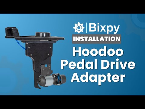 Hoodoo/Bixpy K-1 Outboard Kit - Pedal Drive Adapter Bundle