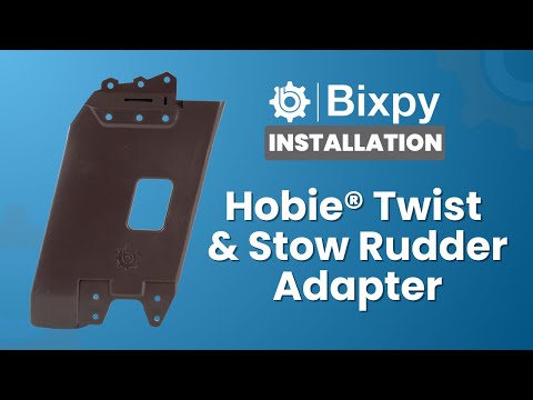 Hobie® Twist & Stow Rudder Adapter (K-1 & J-2 Motors)