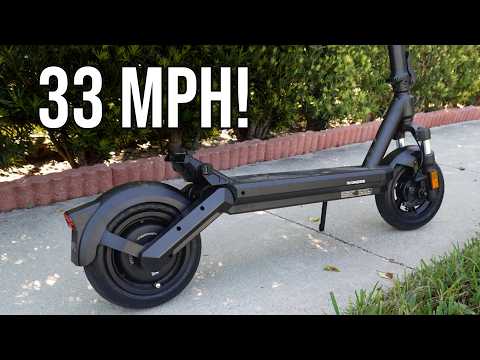 VMAX VX2 Hub Electric Scooter – 34 MPH Long-Range Performance Scooter with Full Suspension