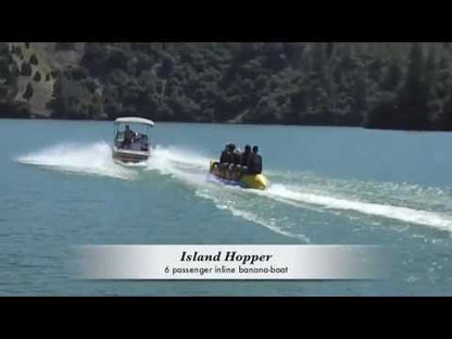 Island Hopper 6 Person Elite Class Inline Banana Boat Towable Tube