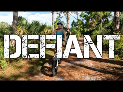 JupiterBike Defiant Fat Tire Folding Electric Bike