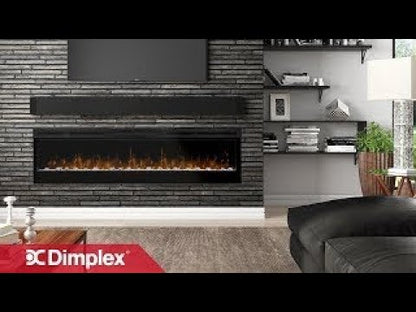 Dimplex IgniteXL 74" Premium Built-In Linear Electric Fireplace With Integrated Heater Fan [XLF74]