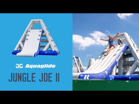 Aquaglide Jungle Joe 2 Inflatable Climbing Structure and Slide