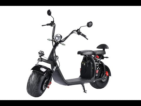 SoverSky X7 2000W Electric Fat Tire Citycoco Scooter – Up to 30 mph