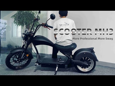SoverSky MH3 60 V/40 Ah 4000 W Electric Scooter — Max Speed 45 MPH
