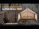 WhiteDuck Outdoors Canvas Porch for Alpha Wall Tent