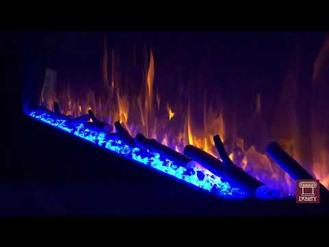 Dynasty Cascade 74" Smart Linear Electric Fireplace [DY-BTX74]