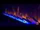 Dynasty Cascade 74" Smart Linear Electric Fireplace [DY-BTX74]