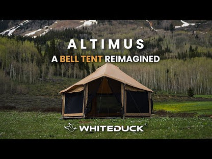 WhiteDuck Outdoors 18' Altimus Bell Tent | 4-Season Luxury Camping Tent