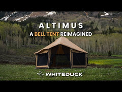 WhiteDuck Outdoors 18' Altimus Bell Tent | 4-Season Luxury Camping Tent