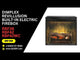 Dimplex Revillusion Built-In Electric Firebox With Weathered Concrete Liner & Plug Kit [RBF30/42WC-FG]