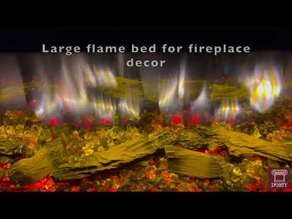 Dynasty Melody 40" Multi-Sided Smart Electric Fireplace With Remote Control [DY-BTS40]