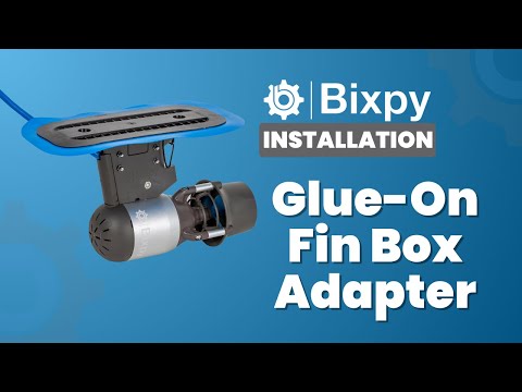 Bixpy Glue‑On Fin Box Adapter (K‑1 & J‑2 Motors)
