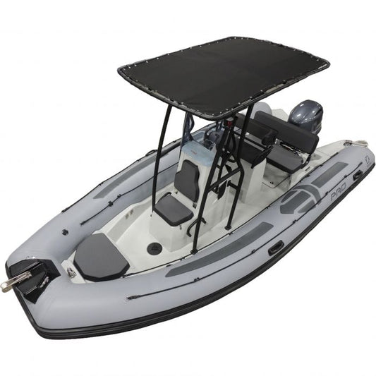 Zodiac Pro 5.5 with Hypalon tubes and boarding ladder in action