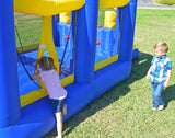 Island Hopper Racing Slide and Slam kids bounce house — photo 6