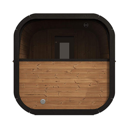SaunaLife Model CL12GCP Cube-Series Outdoor 8-Person Home Sauna Kit