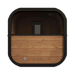 SaunaLife Model CL12GCP Cube-Series Outdoor 8-Person Home Sauna Kit