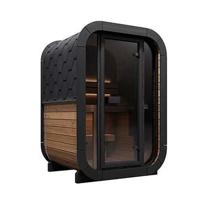 SaunaLife Model CL3G Cube-Series Outdoor 2-Person Home Sauna Kit [CL3G]