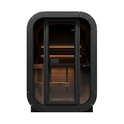 SaunaLife Model CL3G Cube-Series Outdoor 2-Person Home Sauna Kit [CL3G]