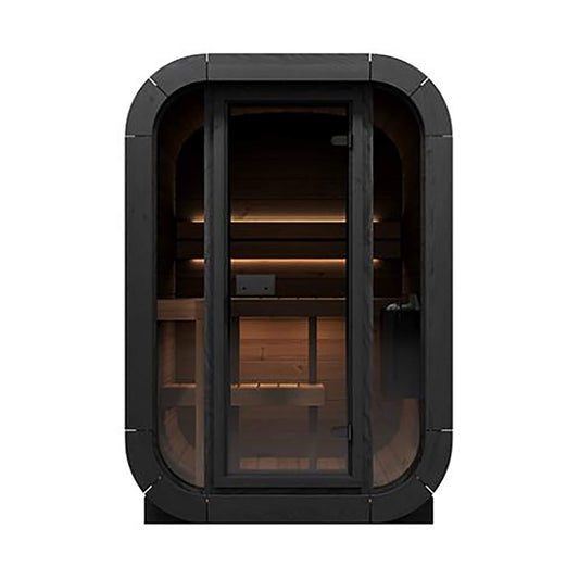 SaunaLife Model CL3G Cube-Series Outdoor 2-Person Home Sauna Kit [CL3G]