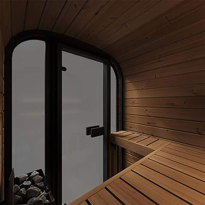 SaunaLife Model CL3G Cube-Series Outdoor 2-Person Home Sauna Kit [CL3G]