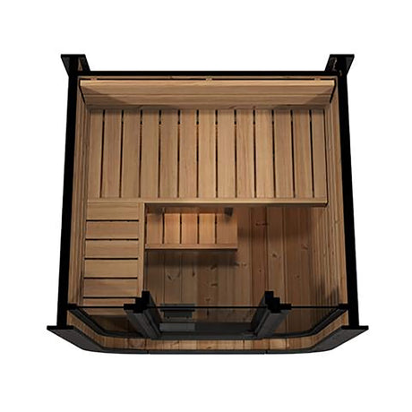 SaunaLife Model CL3G Cube-Series Outdoor 2-Person Home Sauna Kit [CL3G]