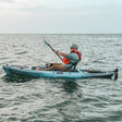 Vibe Sea Ghost 110 Fishing Kayak gliding on calm river waters