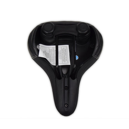 JupiterBike Mesh Top Leather Dual Spring Seat / Saddle