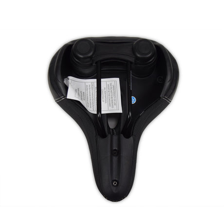 JupiterBike Mesh Top Leather Dual Spring Seat / Saddle