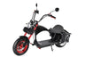 Phone holder with USB port on SoverSky M3/M3P chopper handlebars

