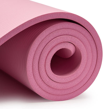 Sunny Health & Fitness Premium 1/2-Inch Extra Thick Exercise Yoga Mat