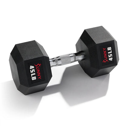 Sunny Health & Fitness Core Fit Hex Style Dumbbells