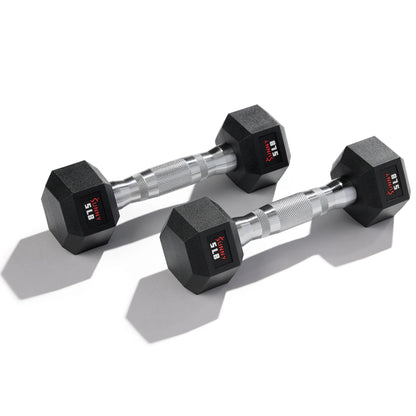 Sunny Health & Fitness Core Fit Hex Style Dumbbells