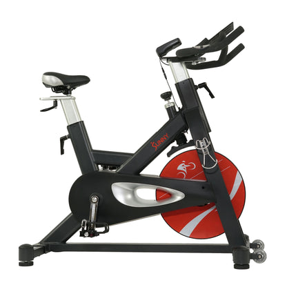 Sunny Health & Fitness Evolution Pro II Magnetic Belt Drive Indoor Cycling Bike