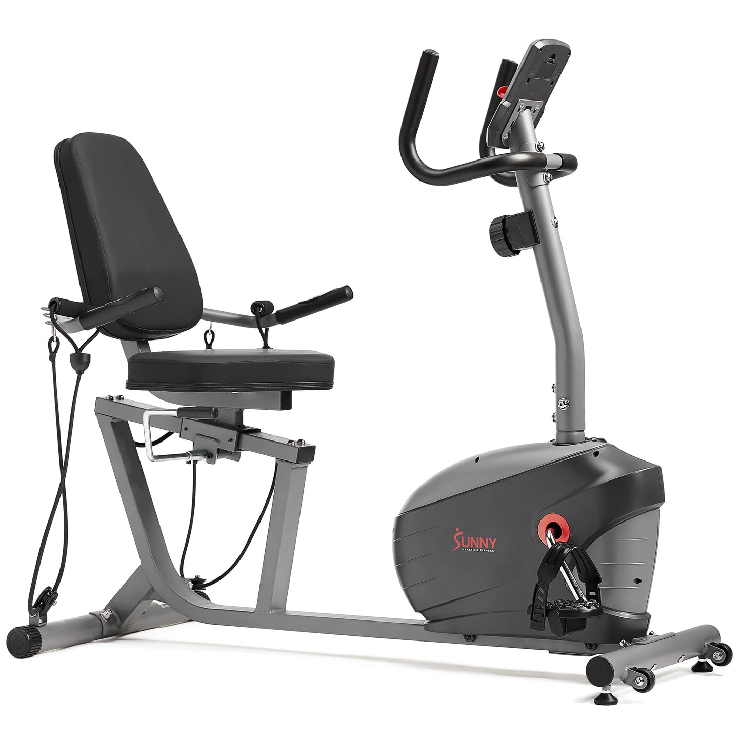 Sunny Health & Fitness Performance Smart Recumbent Exercise Bike